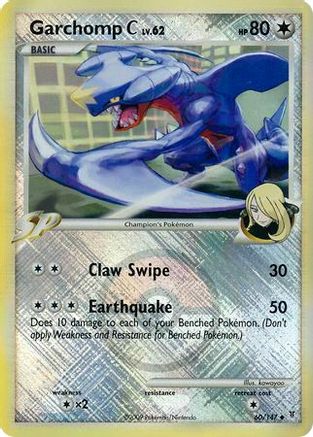 Garchomp C (60/147) (League Promo) [Platinum: Supreme Victors] | Exor Games New Glasgow