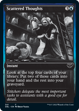 Scattered Thoughts [Innistrad: Double Feature] | Exor Games New Glasgow