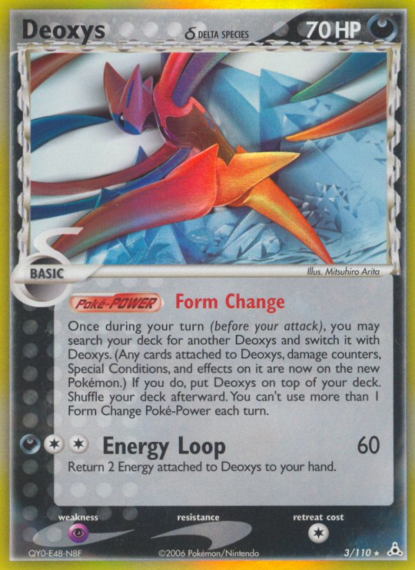 Deoxys (3/110) (Delta Species) [EX: Holon Phantoms] | Exor Games New Glasgow