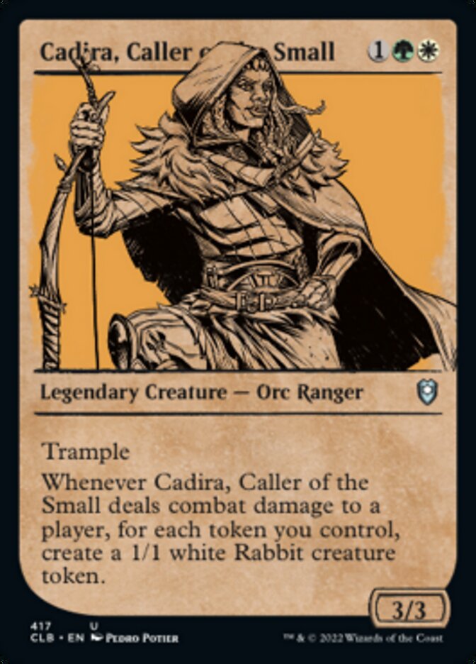 Cadira, Caller of the Small (Showcase) [Commander Legends: Battle for Baldur's Gate] | Exor Games New Glasgow