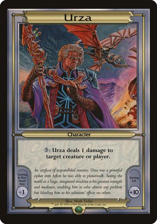 Urza (Oversize) [Vanguard Series] | Exor Games New Glasgow