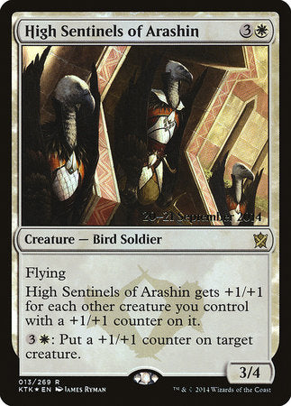 High Sentinels of Arashin [Khans of Tarkir Promos] | Exor Games New Glasgow