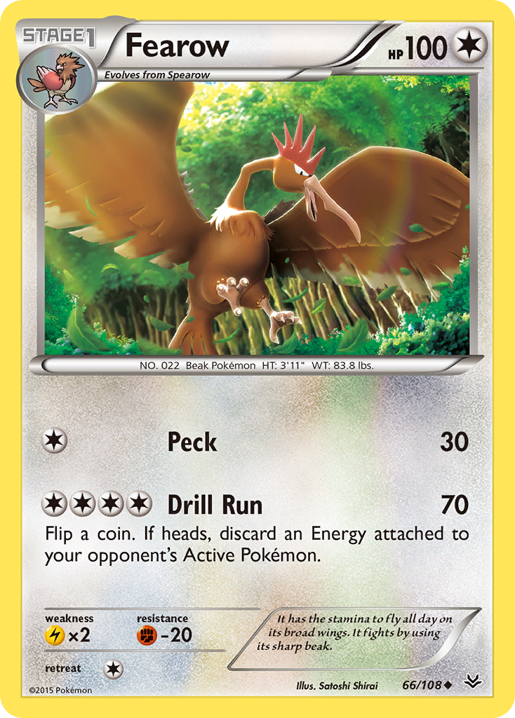 Fearow (66/108) [XY: Roaring Skies] | Exor Games New Glasgow