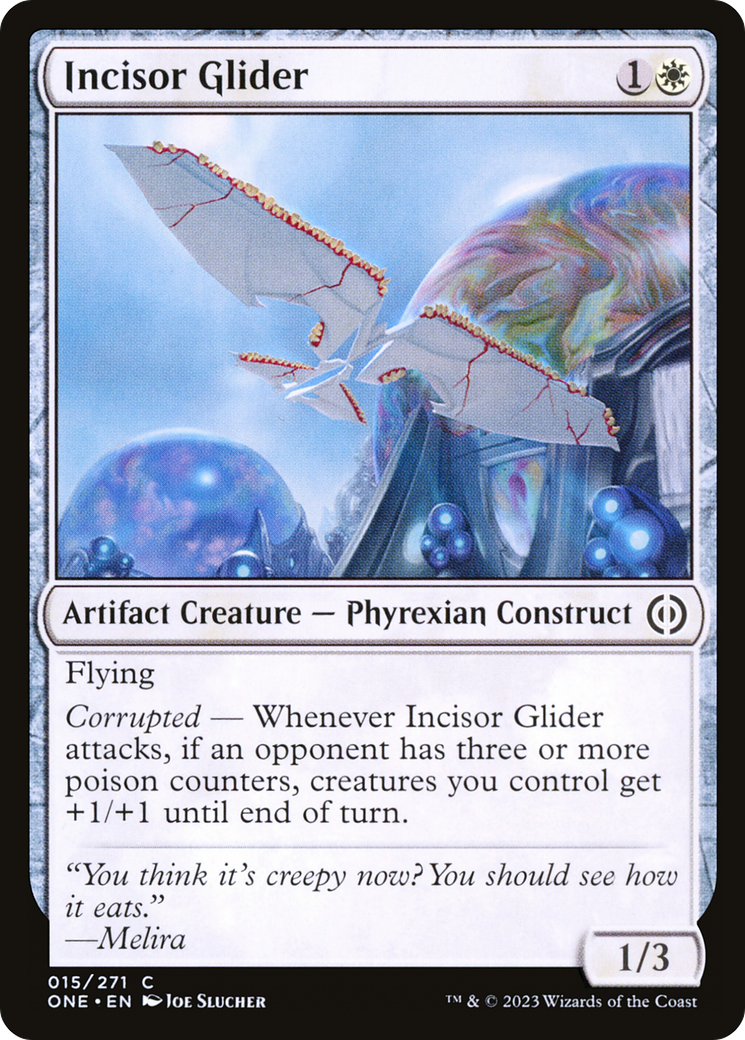 Incisor Glider [Phyrexia: All Will Be One] | Exor Games New Glasgow