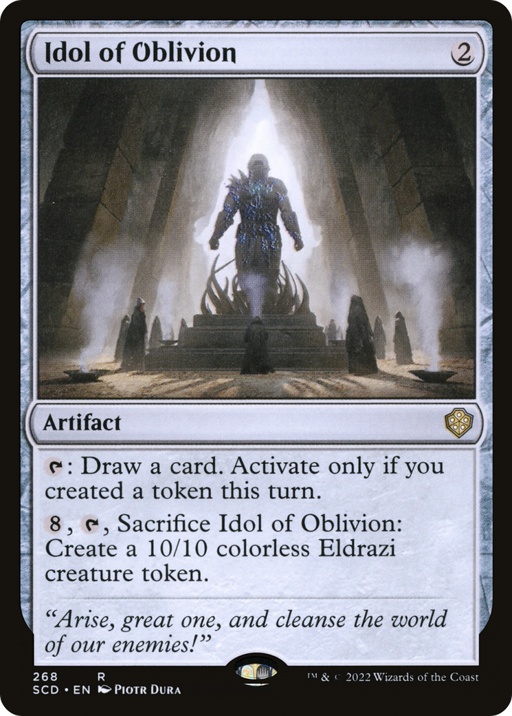 Idol of Oblivion [Starter Commander Decks] | Exor Games New Glasgow