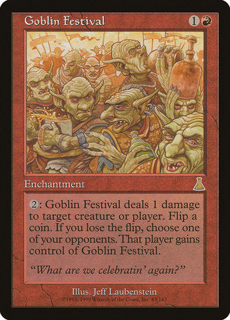 Goblin Festival [Urza's Destiny] | Exor Games New Glasgow