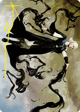 Shadewing Laureate Art Card (Gold-Stamped Signature) [Strixhaven: School of Mages Art Series] | Exor Games New Glasgow