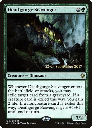 Deathgorge Scavenger [Ixalan Promos] | Exor Games New Glasgow