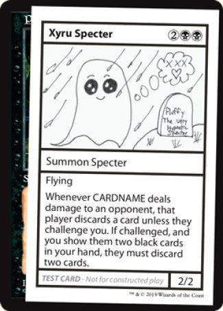 Xyru Specter (2021 Edition) [Mystery Booster Playtest Cards] | Exor Games New Glasgow