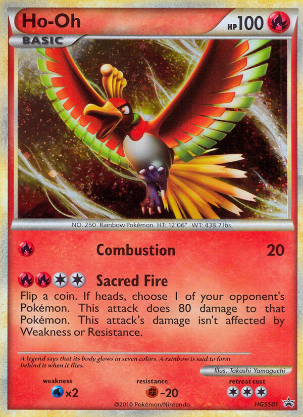 Ho-Oh (HGSS01) [HeartGold & SoulSilver: Black Star Promos] | Exor Games New Glasgow