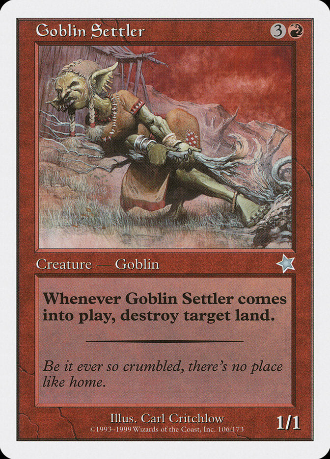 Goblin Settler [Starter 1999] | Exor Games New Glasgow