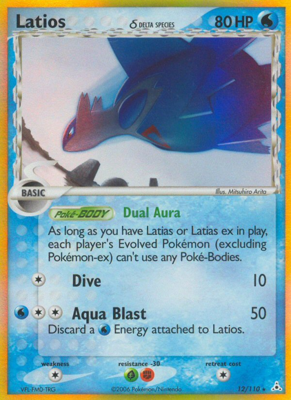 Latios (12/110) (Delta Species) [EX: Holon Phantoms] | Exor Games New Glasgow