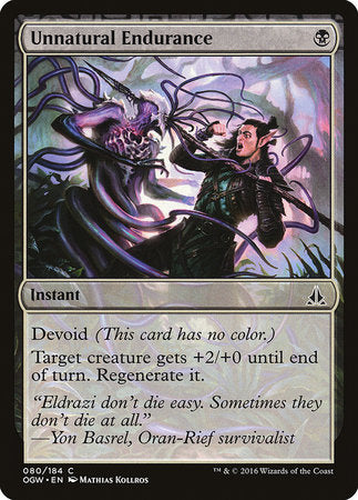 Unnatural Endurance [Oath of the Gatewatch] | Exor Games New Glasgow