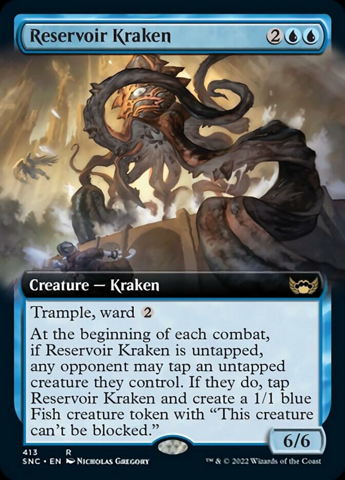 Reservoir Kraken (Extended Art) [Streets of New Capenna] | Exor Games New Glasgow