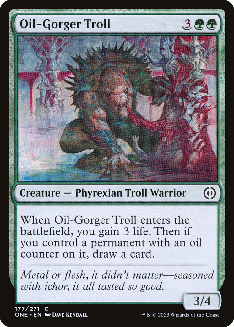 Oil-Gorger Troll [Phyrexia: All Will Be One] | Exor Games New Glasgow