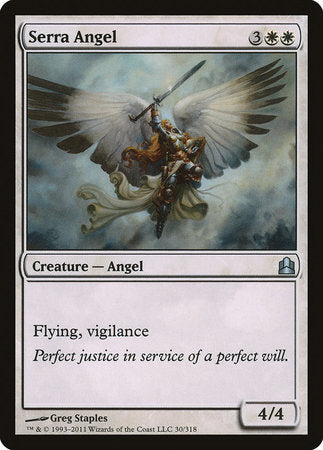 Serra Angel [Commander 2011] | Exor Games New Glasgow