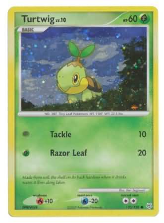 Turtwig (103/130) (Cosmos Holofoil) [Diamond & Pearl: Base Set] | Exor Games New Glasgow