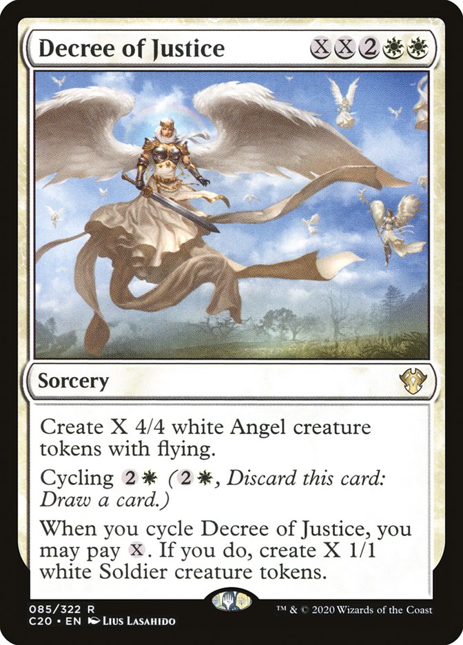 Decree of Justice [Commander 2020] | Exor Games New Glasgow
