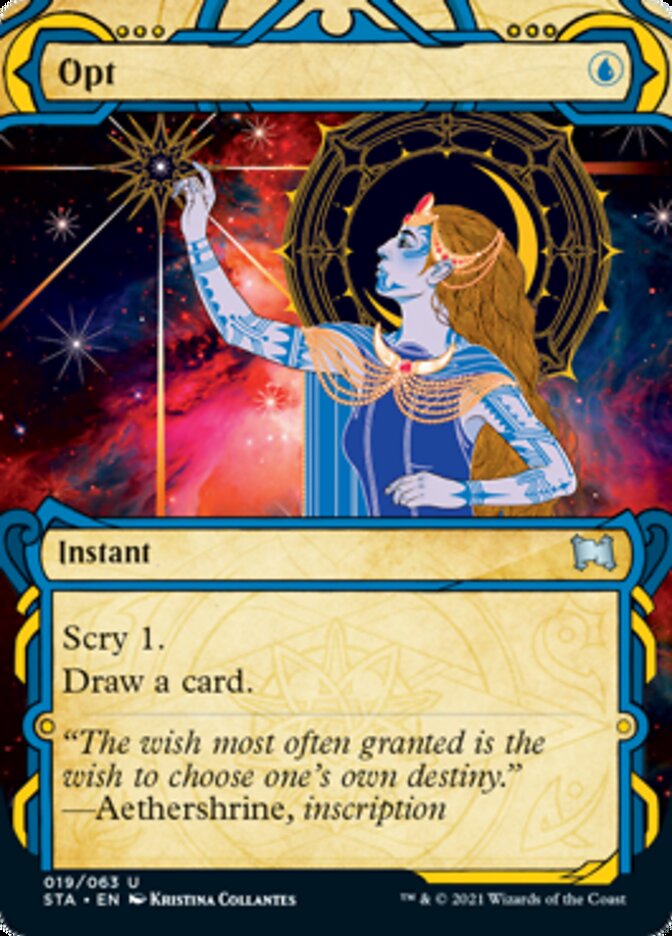 Opt (Etched Foil) [Strixhaven Mystical Archive] | Exor Games New Glasgow