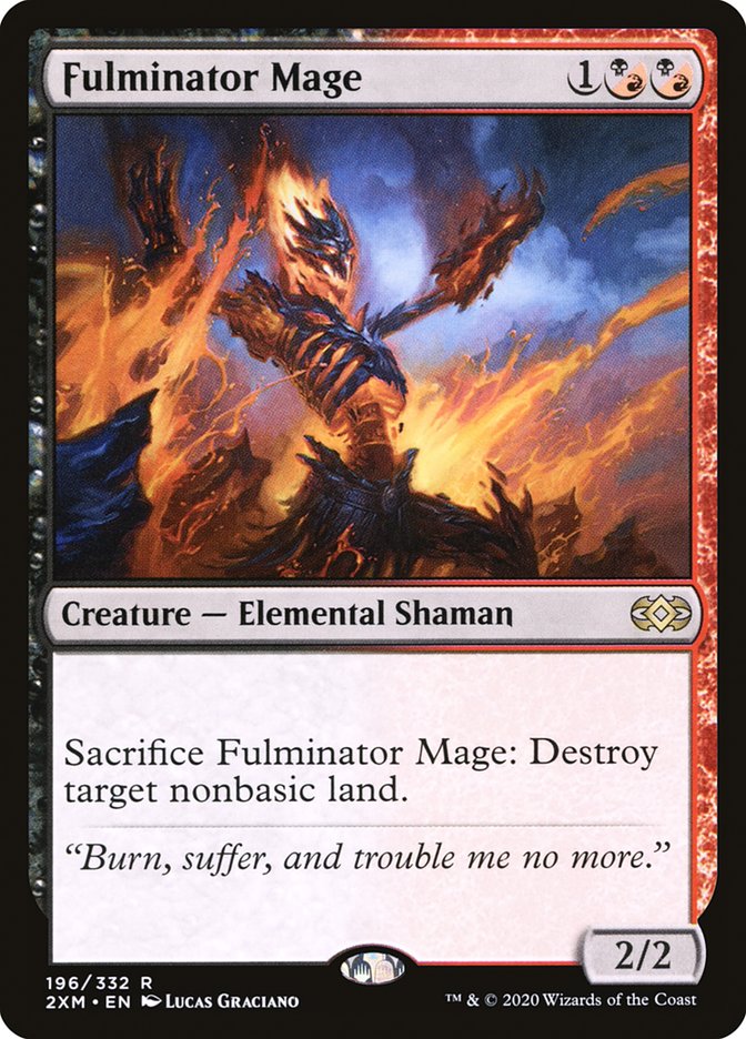 Fulminator Mage [Double Masters] | Exor Games New Glasgow