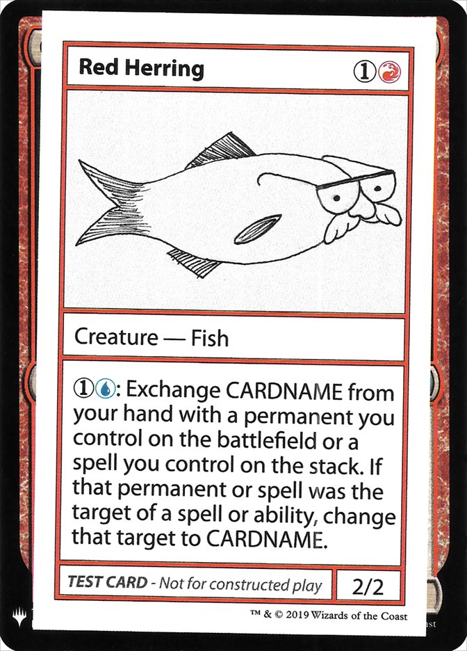 Red Herring [Mystery Booster Playtest Cards] | Exor Games New Glasgow