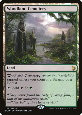 Woodland Cemetery [Dominaria Promos] | Exor Games New Glasgow