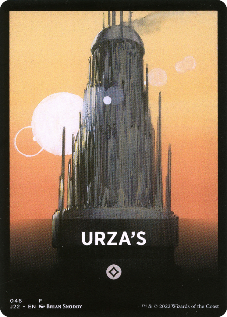 Urza's Theme Card [Jumpstart 2022 Front Cards] | Exor Games New Glasgow