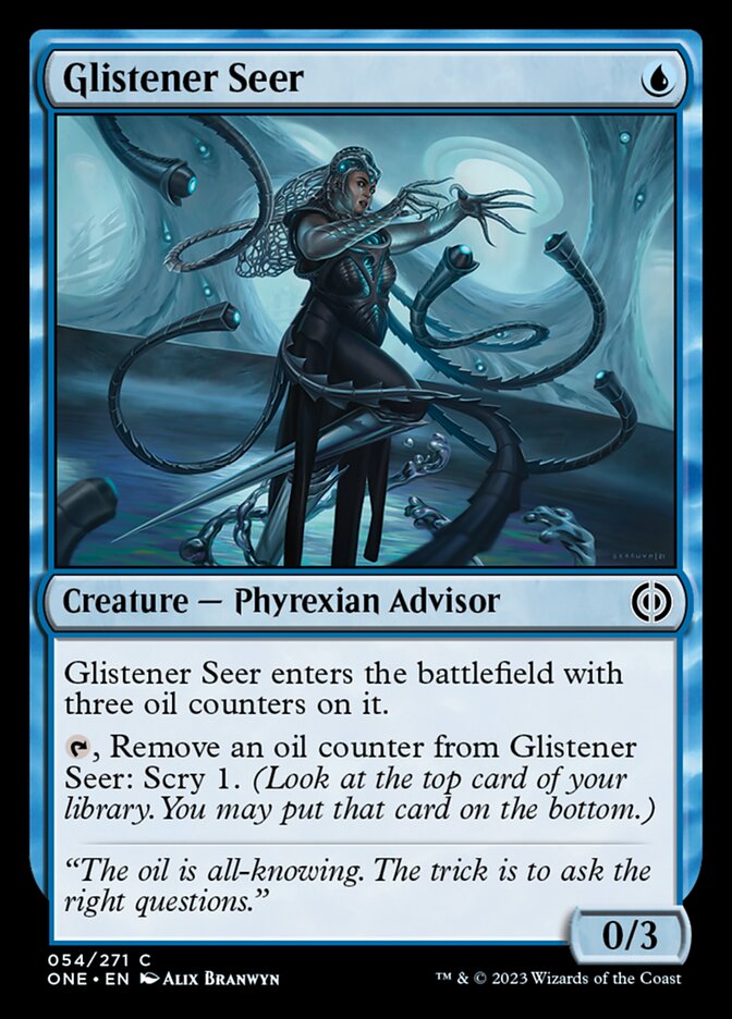 Glistener Seer [Phyrexia: All Will Be One] | Exor Games New Glasgow