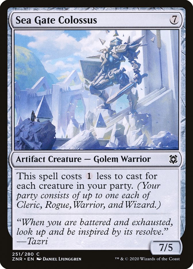 Sea Gate Colossus [Zendikar Rising] | Exor Games New Glasgow
