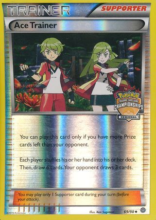 Ace Trainer (69/98) (Regional Championship Promo) [XY: Ancient Origins] | Exor Games New Glasgow