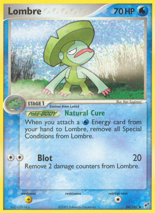 Lombre (34/107) [EX: Deoxys] | Exor Games New Glasgow