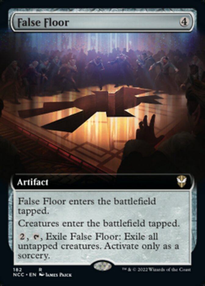 False Floor (Extended Art) [Streets of New Capenna Commander] | Exor Games New Glasgow