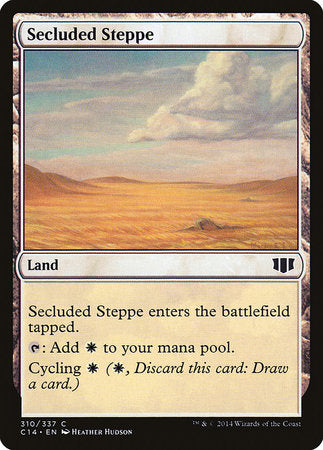 Secluded Steppe [Commander 2014] | Exor Games New Glasgow