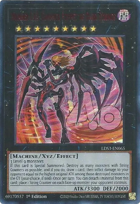 Number C40: Gimmick Puppet of Dark Strings (Red) [LDS3-EN065] Ultra Rare | Exor Games New Glasgow