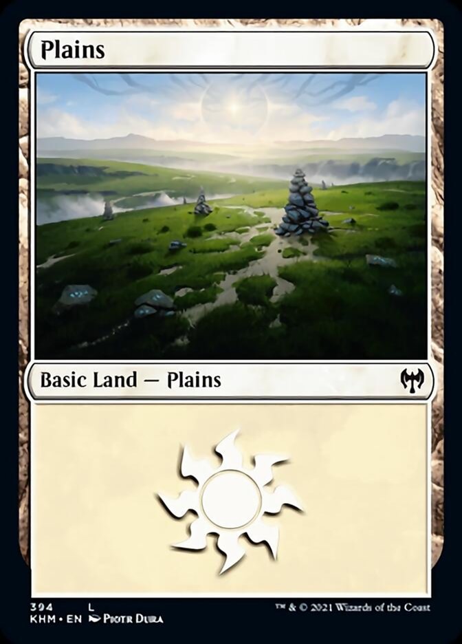 Plains (394) [Kaldheim] | Exor Games New Glasgow