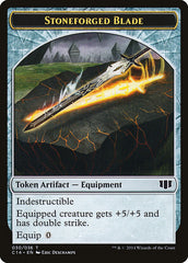 Stoneforged Blade // Germ Double-sided Token [Commander 2014 Tokens] | Exor Games New Glasgow