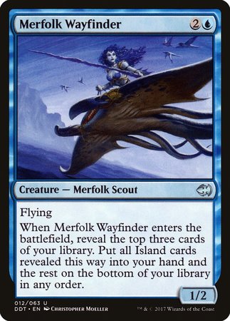 Merfolk Wayfinder [Duel Decks: Merfolk vs. Goblins] | Exor Games New Glasgow