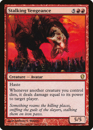 Stalking Vengeance [Commander 2013] | Exor Games New Glasgow