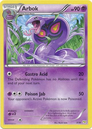 Arbok (3/30) [XY: Trainer Kit - Noivern] | Exor Games New Glasgow