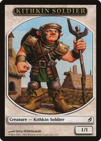 Kithkin Soldier Token [Lorwyn Tokens] | Exor Games New Glasgow