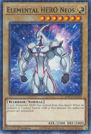 Elemental HERO Neos (Duel Terminal) [HAC1-EN004] Parallel Rare | Exor Games New Glasgow