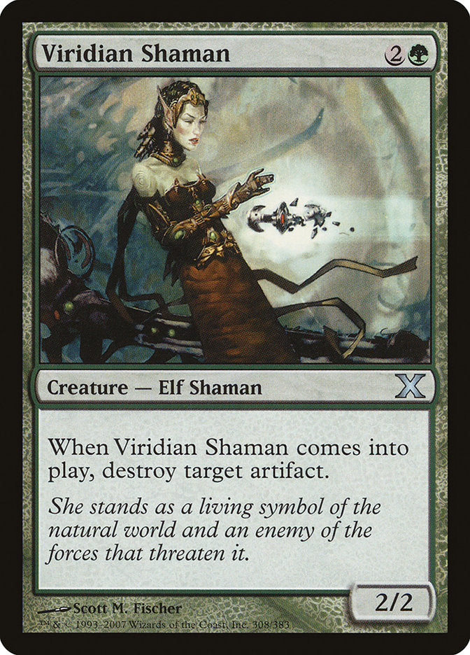 Viridian Shaman [Tenth Edition] | Exor Games New Glasgow