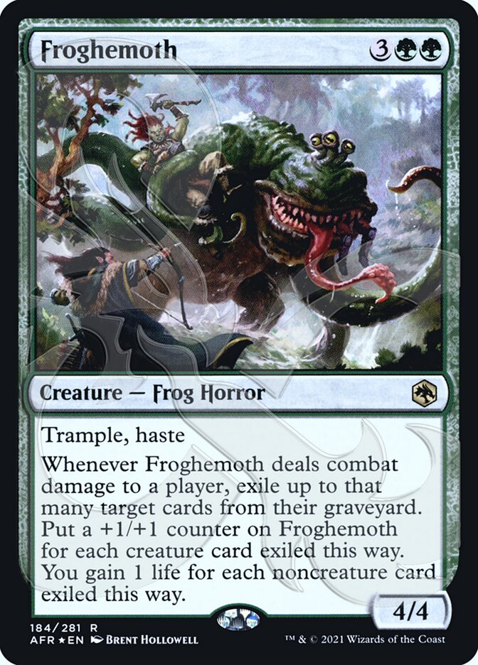 Froghemoth (Ampersand Promo) [Dungeons & Dragons: Adventures in the Forgotten Realms Promos] | Exor Games New Glasgow