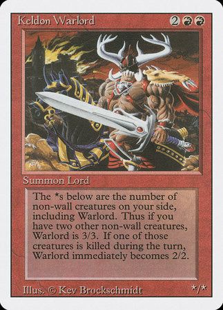 Keldon Warlord [Revised Edition] | Exor Games New Glasgow