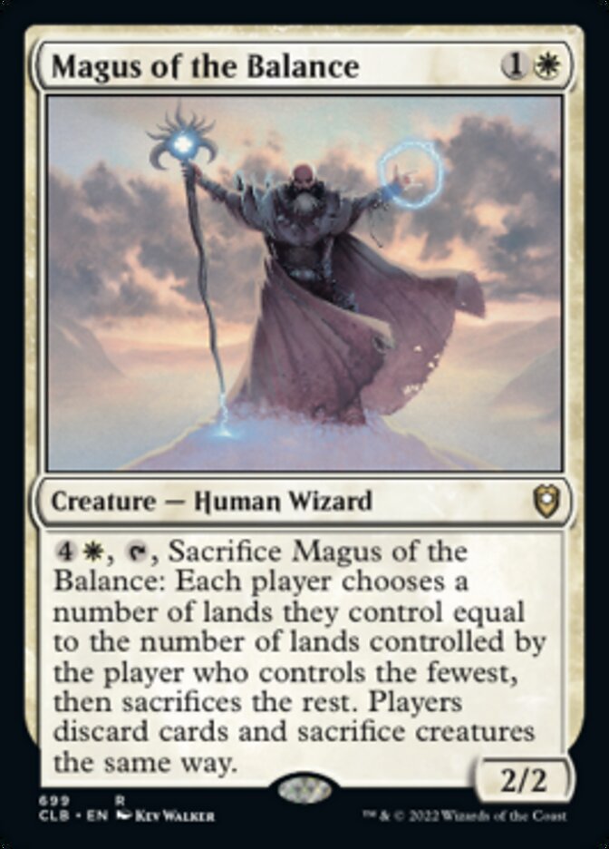 Magus of the Balance [Commander Legends: Battle for Baldur's Gate] | Exor Games New Glasgow