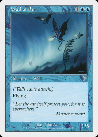 Wall of Air [Seventh Edition] | Exor Games New Glasgow