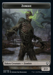 Soldier // Zombie Double-sided Token [Dominaria United Tokens] | Exor Games New Glasgow