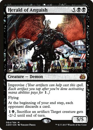 Herald of Anguish [Aether Revolt Promos] | Exor Games New Glasgow