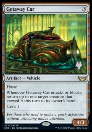 Getaway Car (Promo Pack) [Streets of New Capenna Promos] | Exor Games New Glasgow