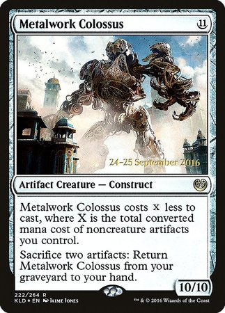 Metalwork Colossus [Kaladesh Promos] | Exor Games New Glasgow